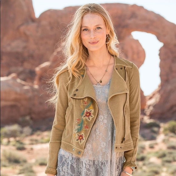 Sundance Jackets & Blazers - Sundance Desert Spirit Moto Jacket